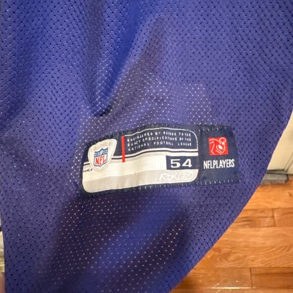 Baltimore Ravens Joe Flacco #5 Authentic NFL Jersey Mens Size 54 Reebok Purple - Picture 2 of 9